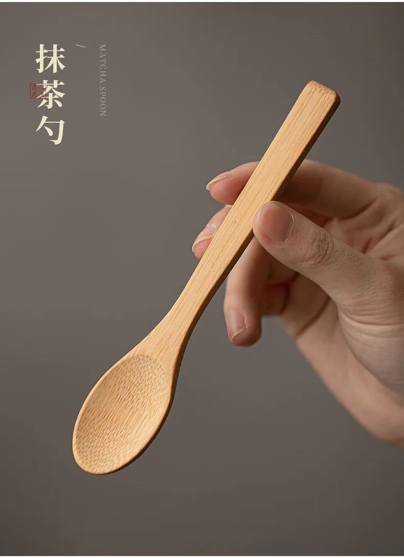 1-8PCS Hand Drawn Flowers Matcha Tea Set Japanese Matcha Gift Box Matcha Bowl Baibenli Tea Bowl Whisk Ceramic Teaset Tool Sets