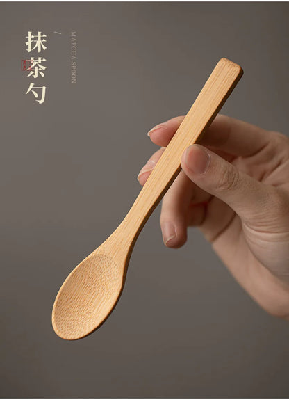 1-8PCS Hand Drawn Flowers Matcha Tea Set Japanese Matcha Gift Box Matcha Bowl Baibenli Tea Bowl Whisk Ceramic Teaset Tool Sets