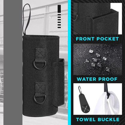Magnetic Gym Water Bottle Bag Non Slip Magnetic Gym Sling Bag Portable Magnetic Water Bottle Carrier Holder for Gym Accessories