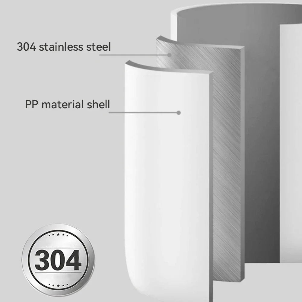 1Pc TYPE-C Rechargeable 155mAh Battery 304 Stainless Steel Automatic Stirring Cup Portable Coffee Mug with Temperature Display