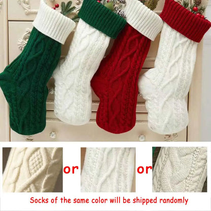 One Vintage Personalized Christmas Stocking with Embroidered Name, Holiday Stocking Gift Bag, Family Christmas Gift