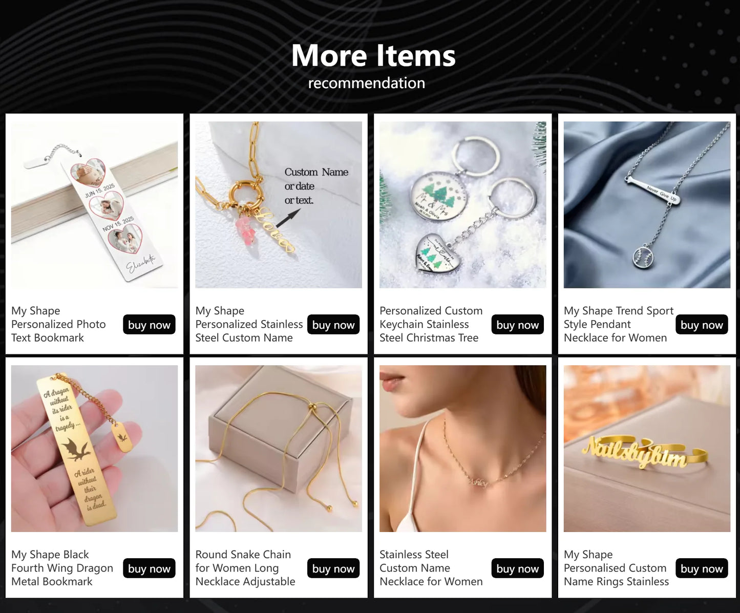 Custom Photo Keychain Women Stainless Steel Keyring Rectangle Heart Shape Personalized Picture Key Holder Jewelry Christmas Gift