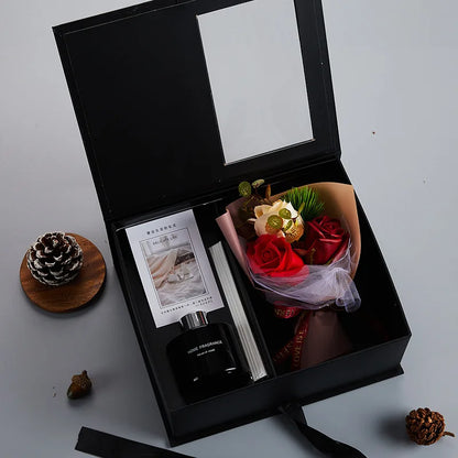 Korean-style Flameless Aromatherapy Bouquet Gift Box Holiday Gift Party Favor Christmas Gift