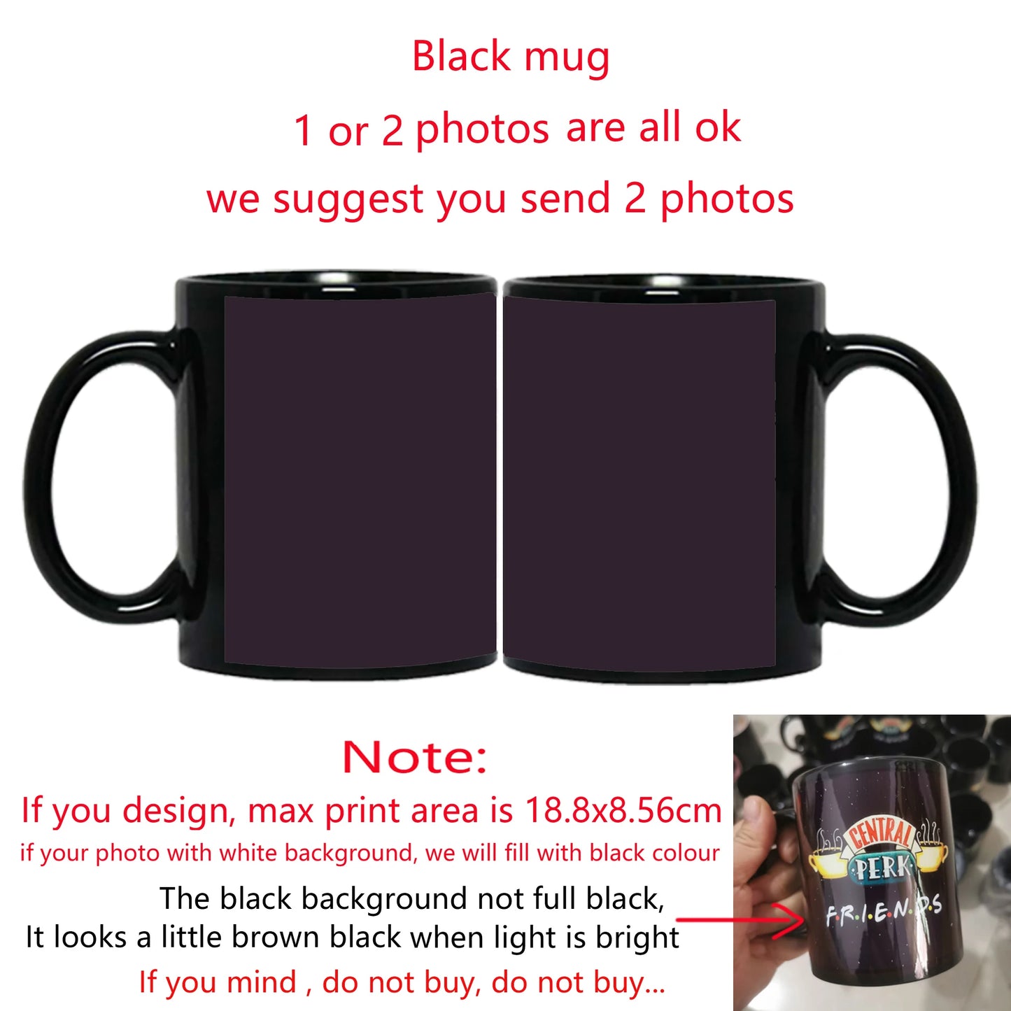 Personalized Your Photo Mug, Custom NAME IMAGE TEXT Cup,Customize Coffee Mugs, Milk Tea Cups, Mothers day, Wedding Gift