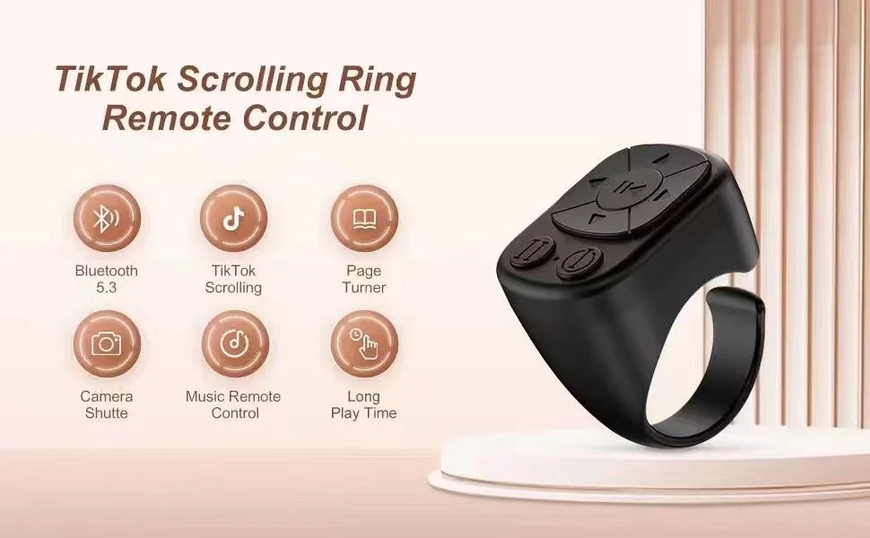 Tiktok Scrolling Ring Tiktok Remote Control