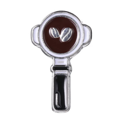 Coffee Cup Enamel Pins  Metal Brooches Fashion Lapel Badge Backpack Clothes Jewelry Gift for Friends