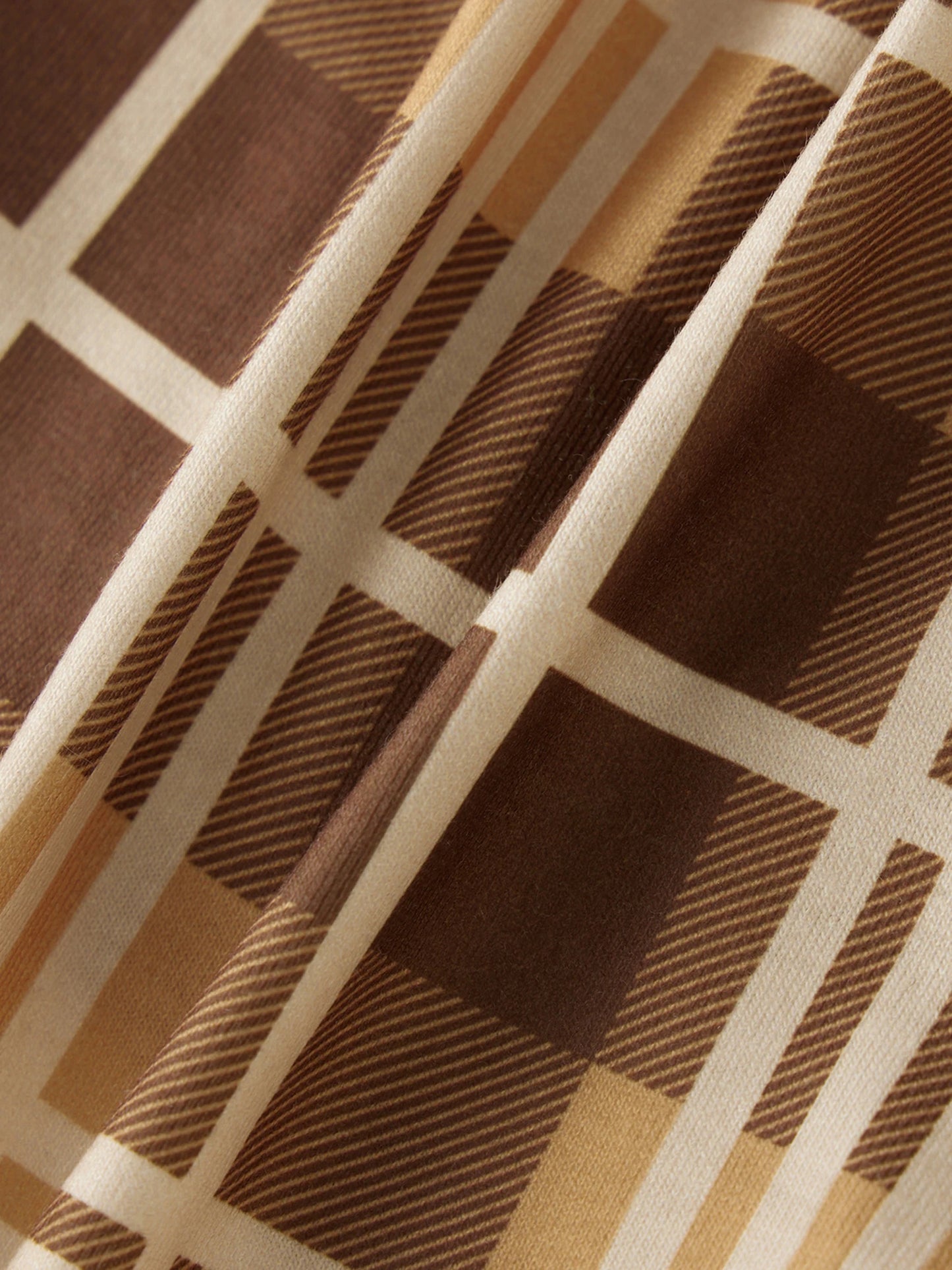 Christmas Family Pajamas Matching Sets Mom Dad Kids Long Sleeve Elk Print Tops and Plaid Pants Sleepwear Family Xmas Pajamas