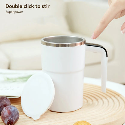 1Pc TYPE-C Rechargeable 155mAh Battery 304 Stainless Steel Automatic Stirring Cup Portable Coffee Mug with Temperature Display