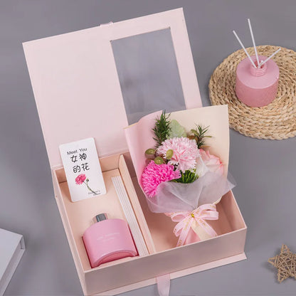 Korean-style Flameless Aromatherapy Bouquet Gift Box Holiday Gift Party Favor Christmas Gift
